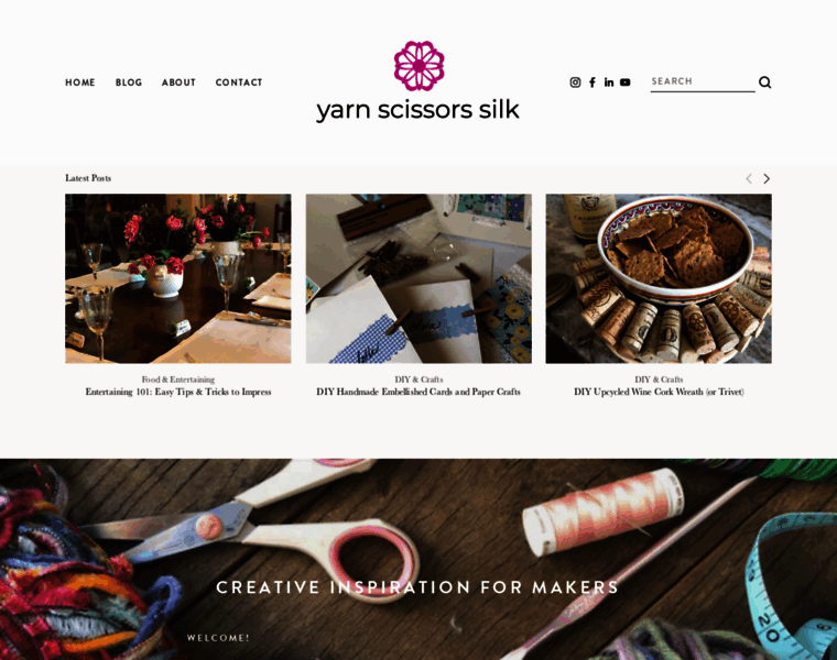 Yarnscissorssilk.com thumbnail