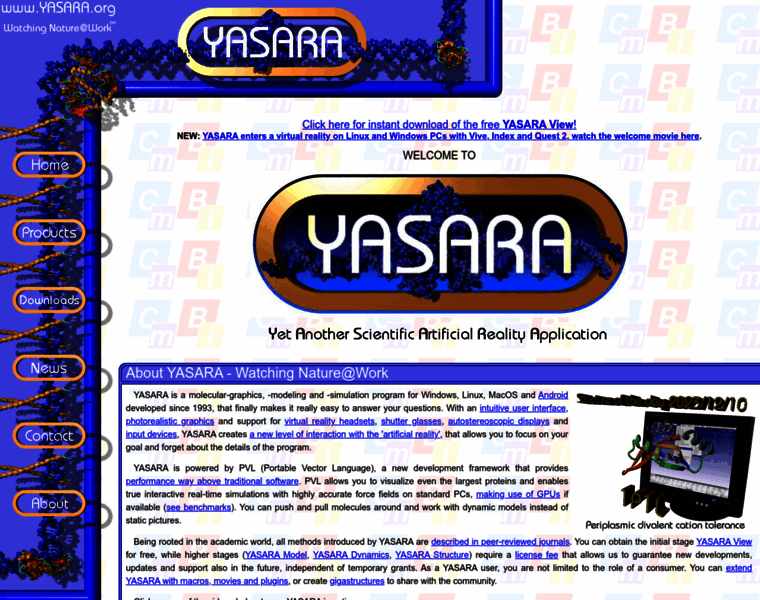 Yasara.org thumbnail