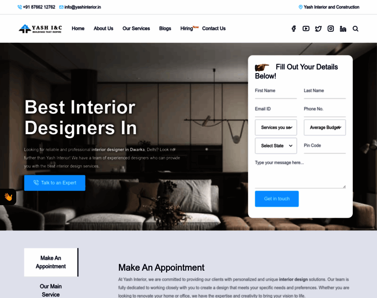 Yashinterior.in thumbnail