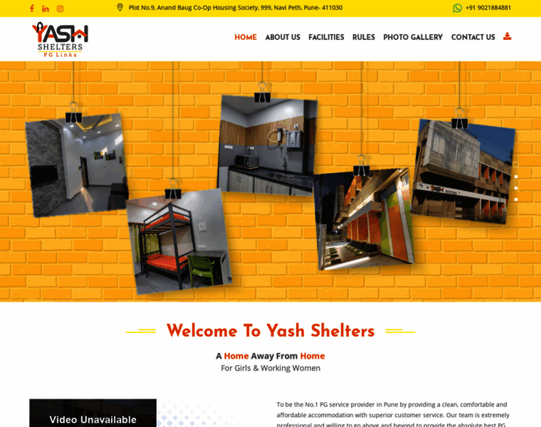 Yashshelters.com thumbnail