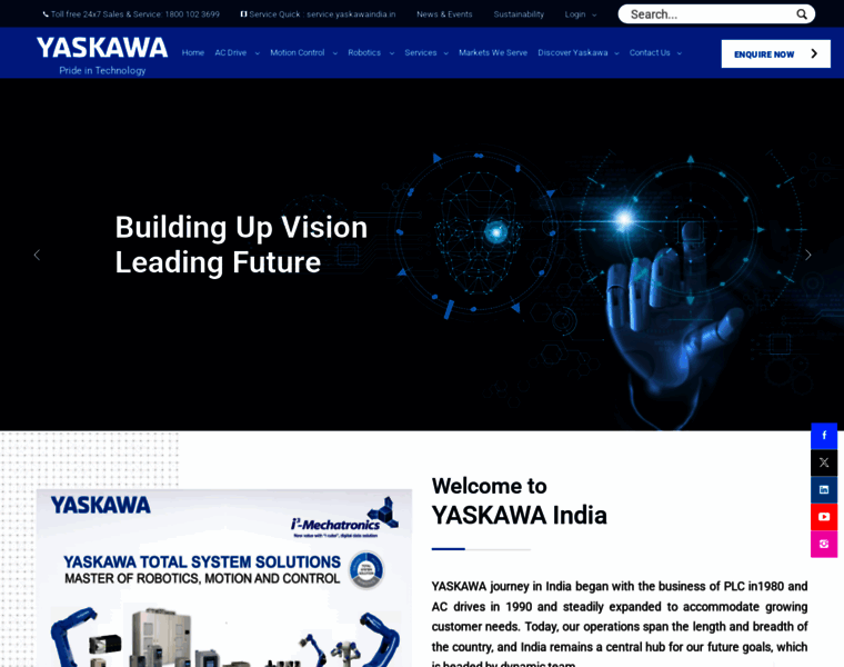 Yaskawaindia.in thumbnail Yaskawaindia.in thumbnail