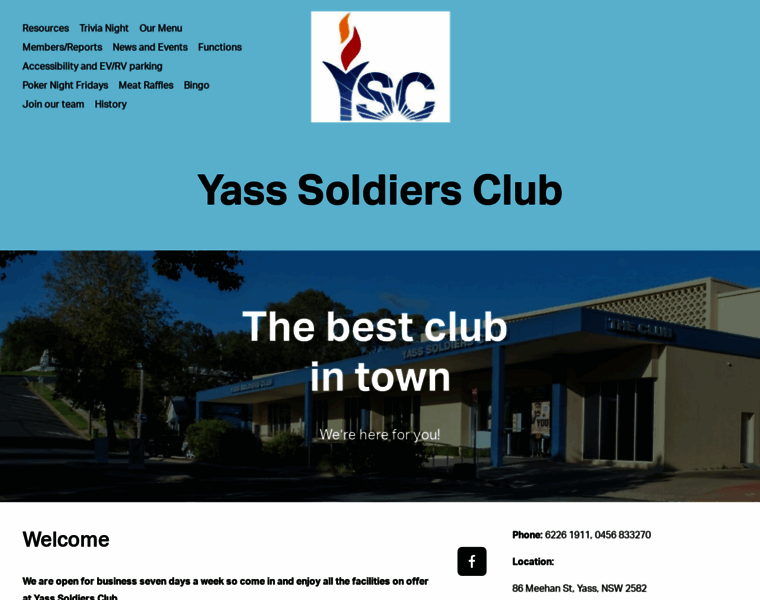 Yasssoldiersclub.com.au thumbnail