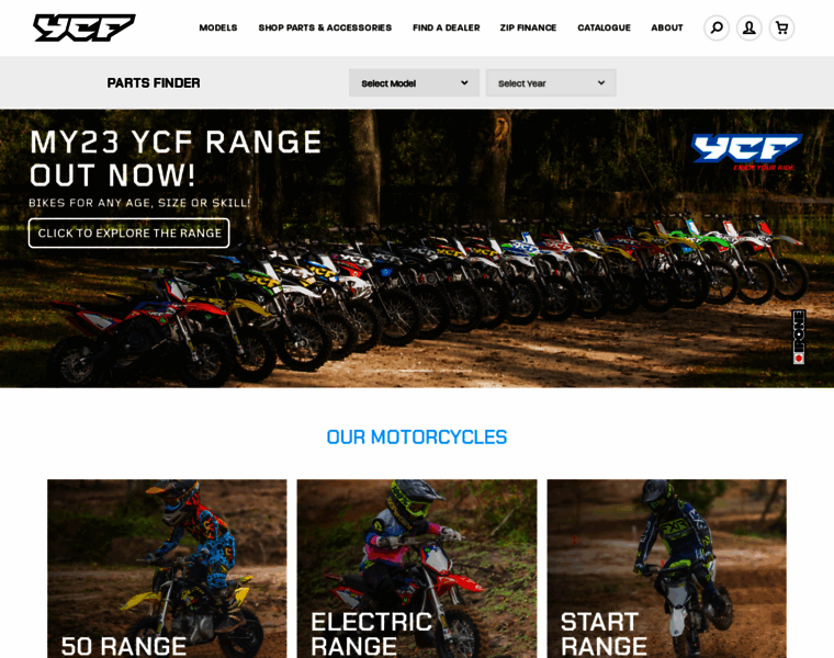 Ycf-motorcycles.com.au thumbnail