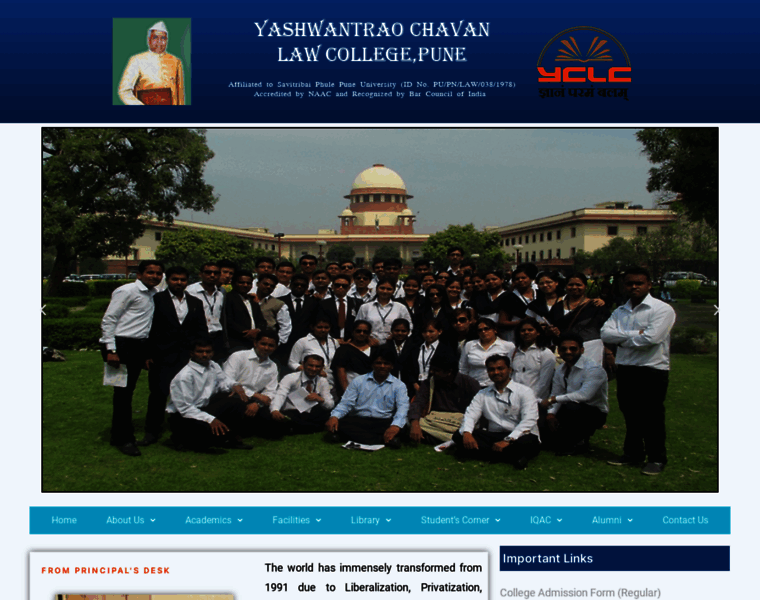 Yclawcollegepune.org thumbnail