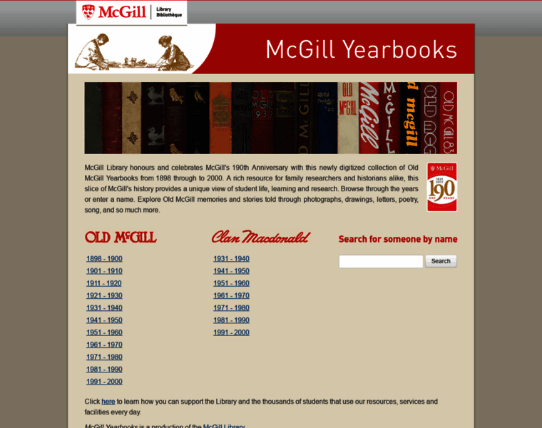 Yearbooks.mcgill.ca thumbnail