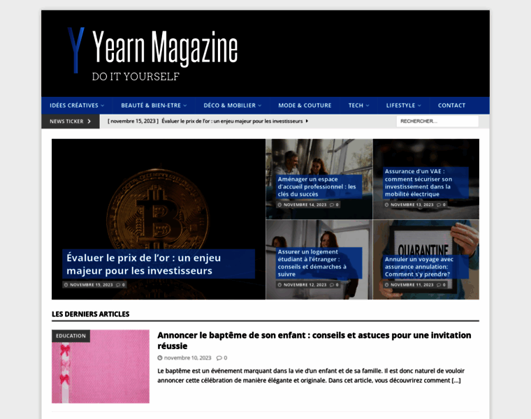 Yearn-magazine.fr thumbnail