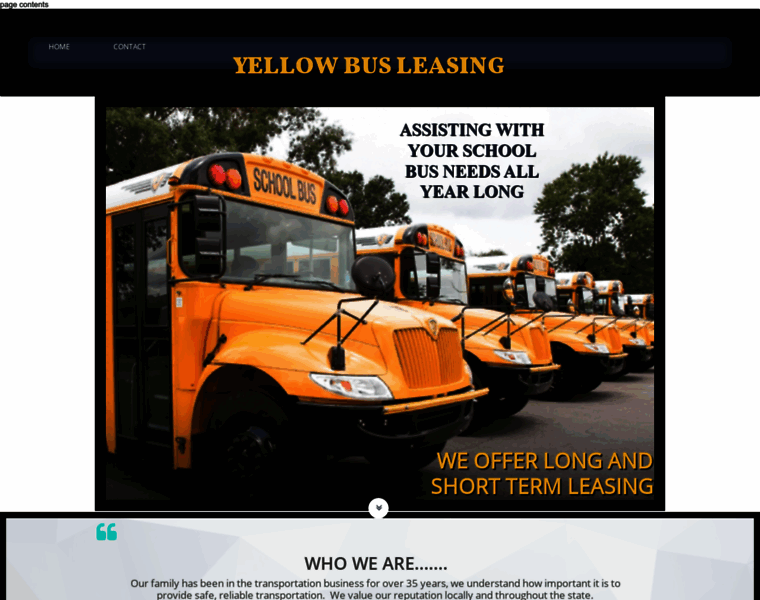 Yellowbusleasing.com thumbnail