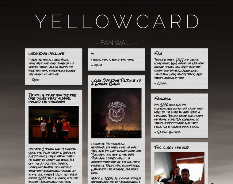 Yellowcardrock.com thumbnail