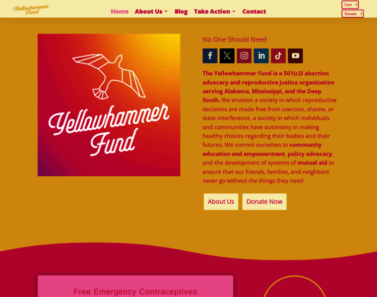 Yellowhammerfund.org thumbnail
