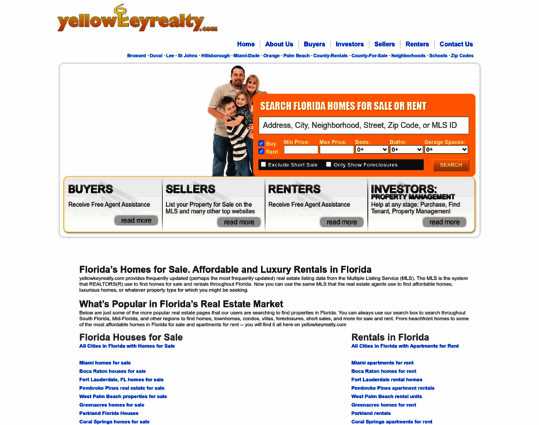 Yellowkeyrealty.com thumbnail