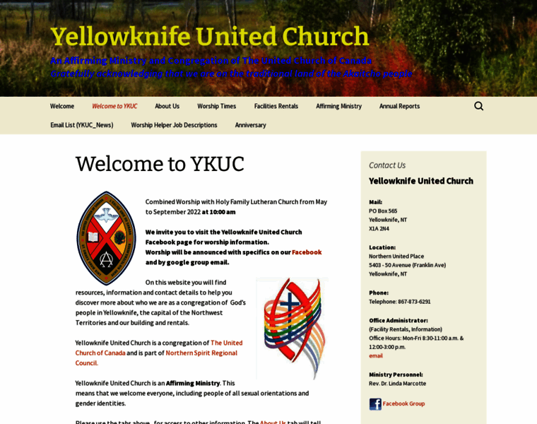 Yellowknifeunitedchurch.ca thumbnail