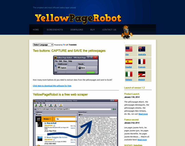 Yellowpagerobot.com thumbnail