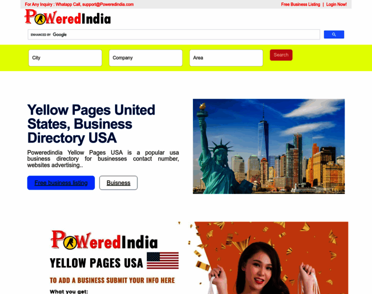Yellowpages.poweredindia.com thumbnail