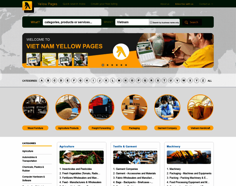 Yellowpagesvn.com thumbnail