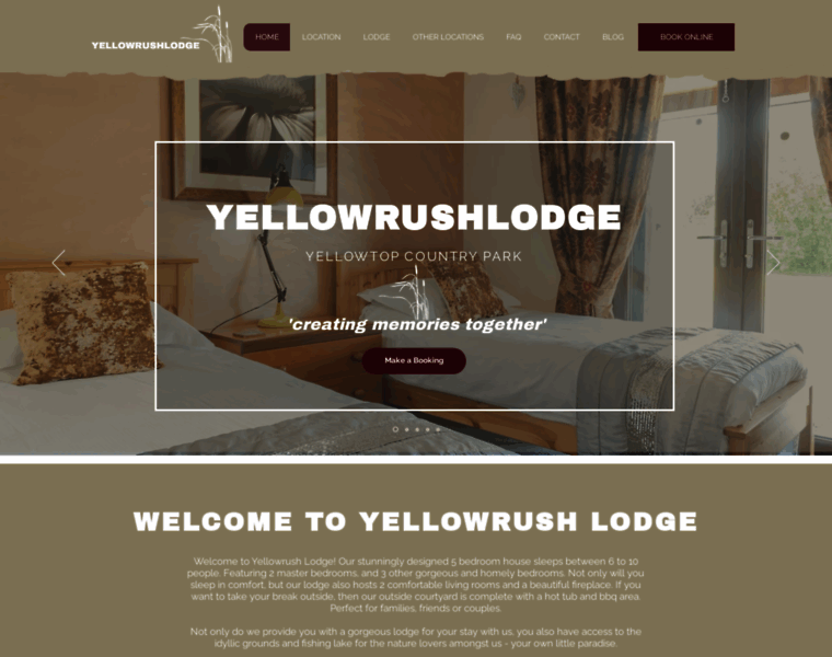 Yellowrushlodge.co.uk thumbnail
