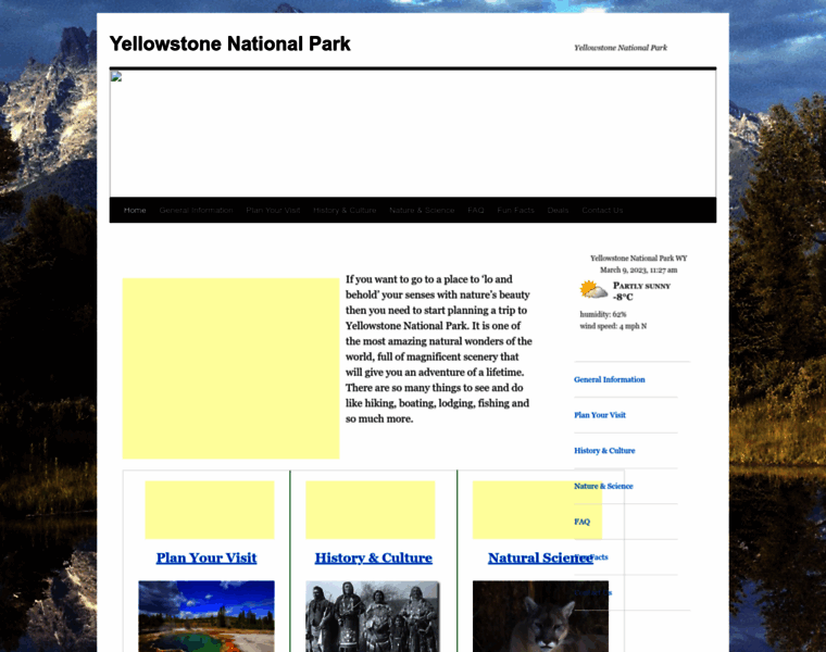Yellowstone-park.org thumbnail