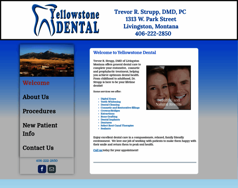 Yellowstonedental.com thumbnail
