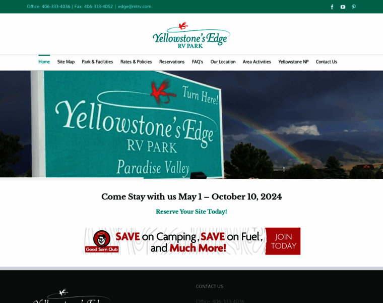 Yellowstoneedgerv.com thumbnail