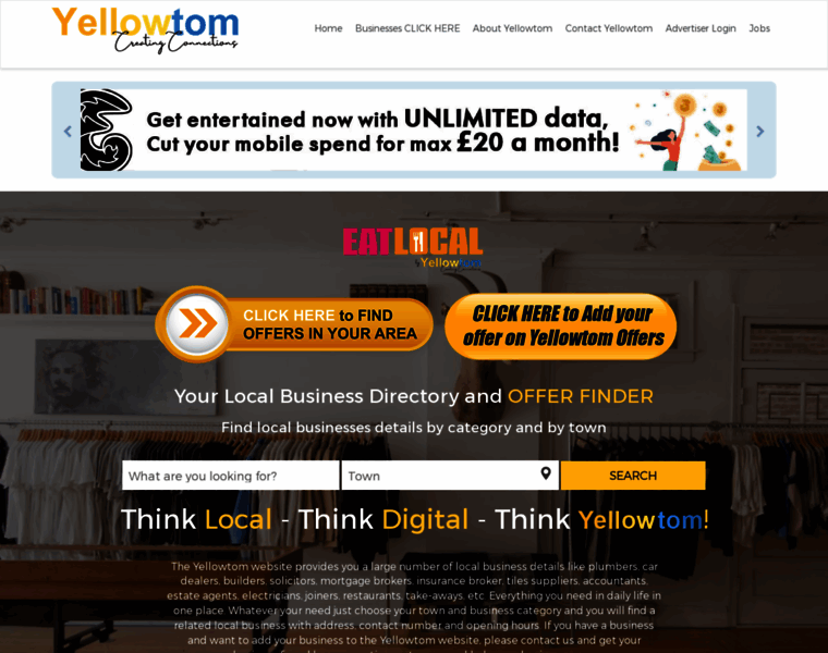 Yellowtom.co.uk thumbnail