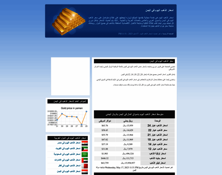 Yemen.gold-price-today.com thumbnail