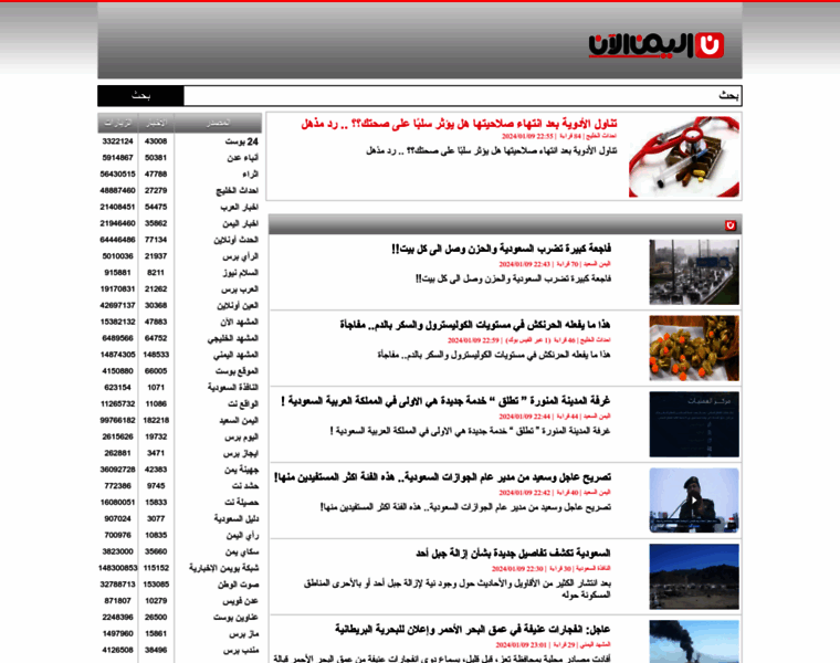 Yemennow.net thumbnail