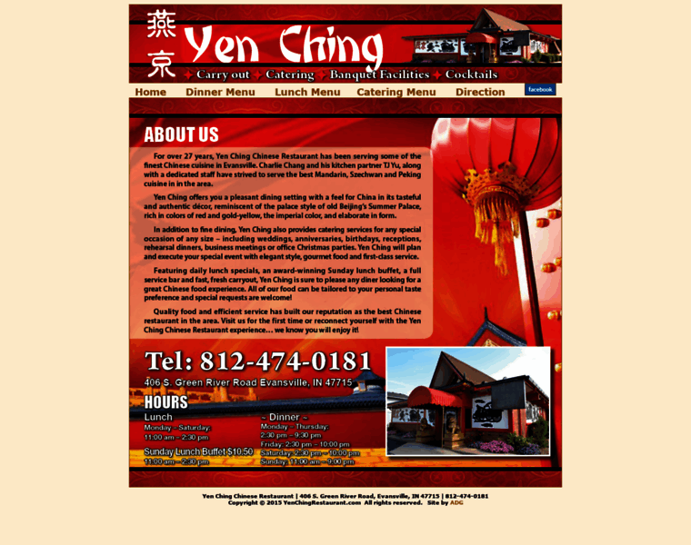 Yenchingrestaurant.com thumbnail