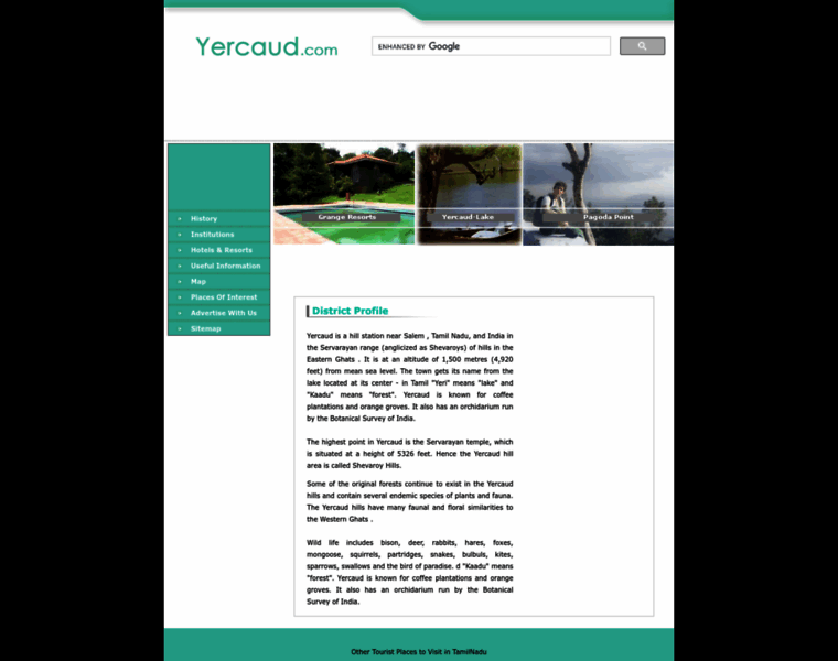 Yercaud.com thumbnail