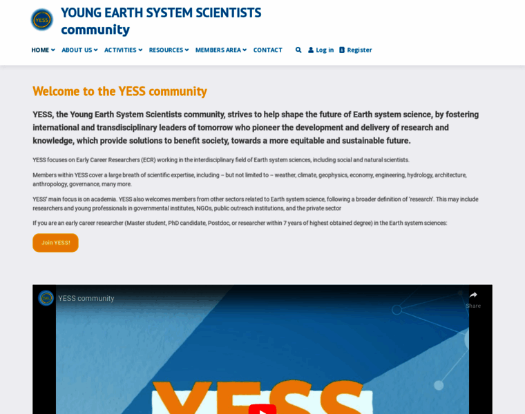 Yess-community.org thumbnail
