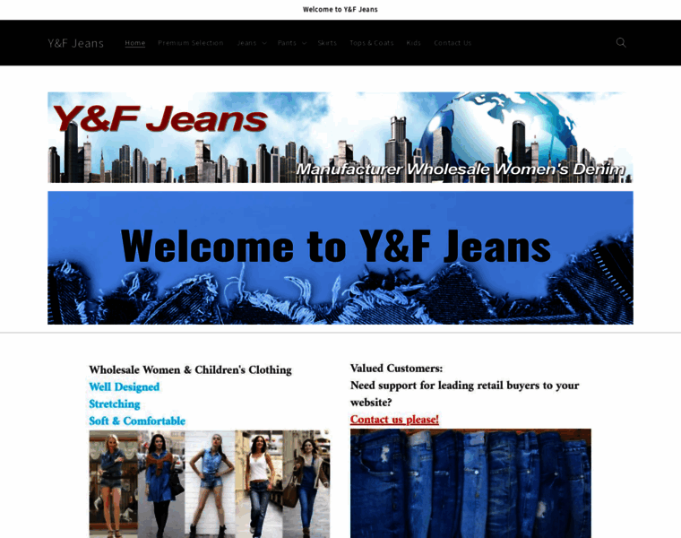 Yfjeans.com thumbnail