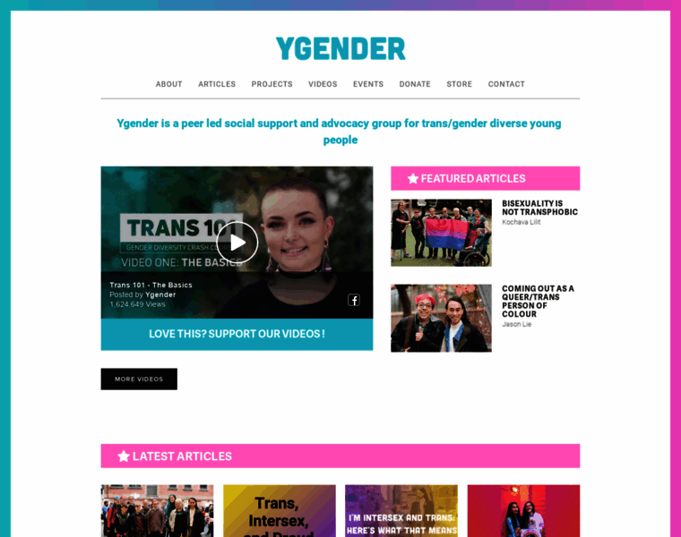 Ygender.org.au thumbnail
