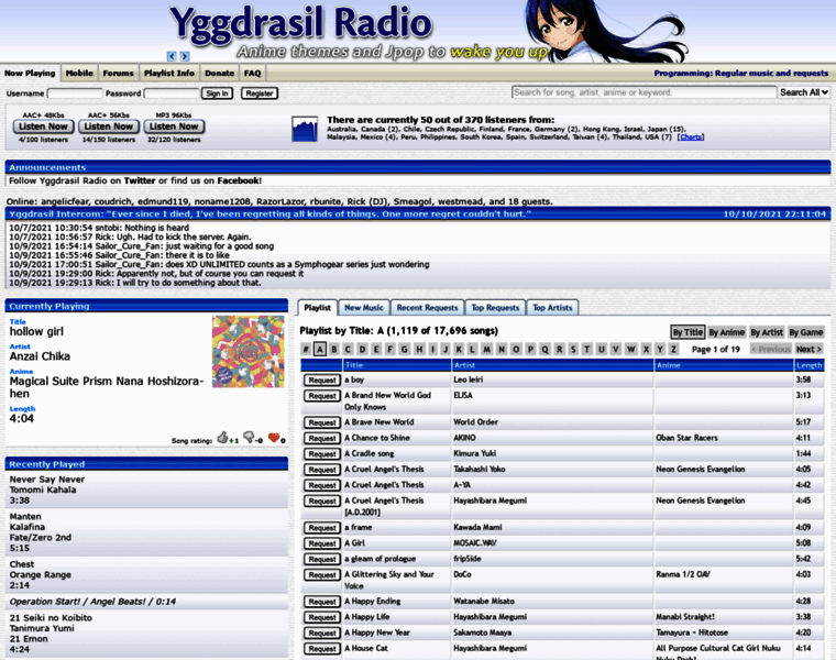 Yggdrasilradio.net thumbnail