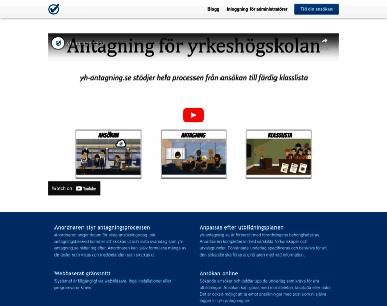 Yh-antagning.se thumbnail Yh-antagning.se thumbnail