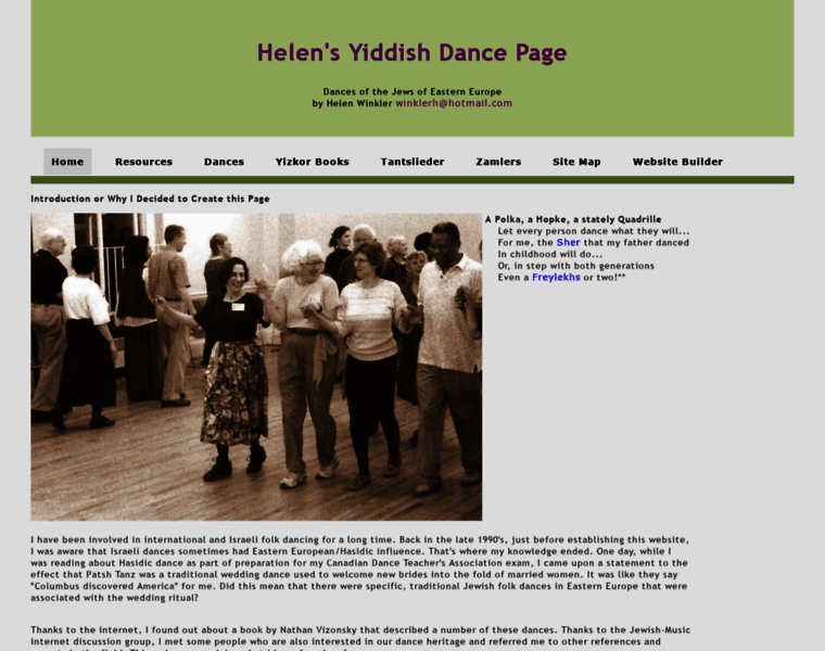 Yiddishdance.com thumbnail