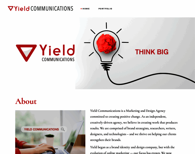 Yieldcommunications.com thumbnail