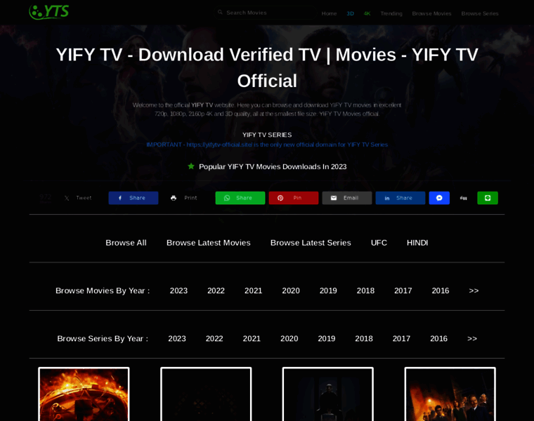 Yifytv-official.site thumbnail Yifytv-official.site thumbnail