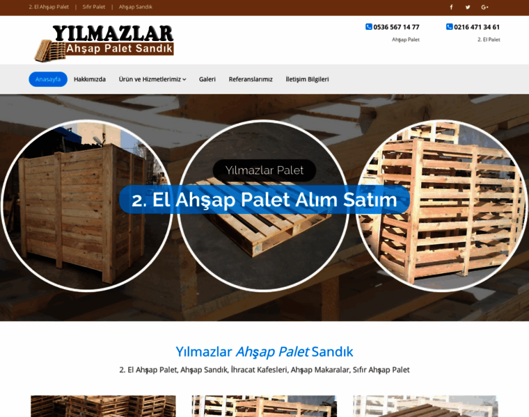 Yilmazlarahsappalet.com thumbnail