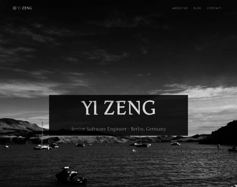 Yizeng.me thumbnail