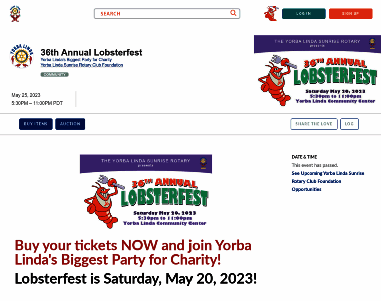 Yllobsterfest.com thumbnail