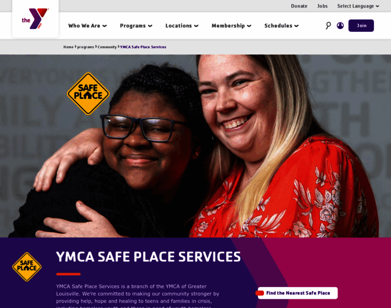 Ymcasafeplaceservices.org thumbnail