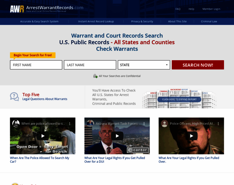 Yms.arrestwarrantrecords.com thumbnail