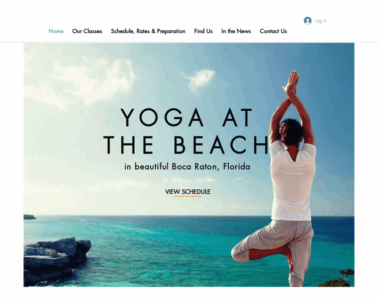 Yoga-at-the-beach.com thumbnail