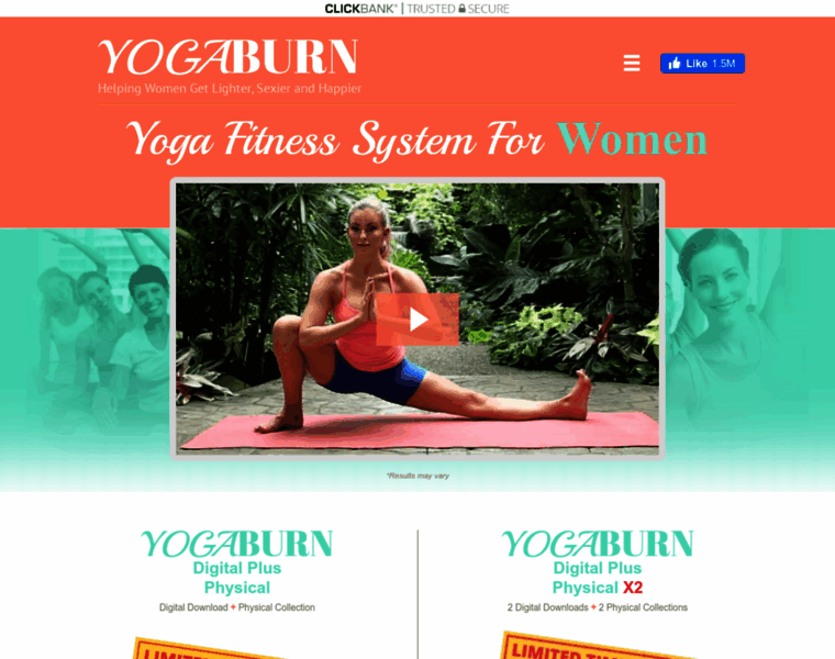 Yoga-burn.com thumbnail
