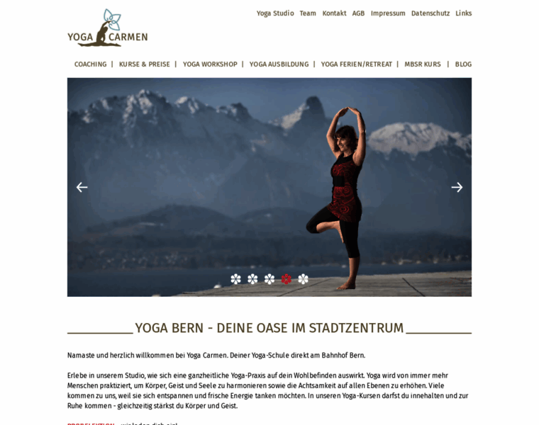 Yoga-carmen.ch thumbnail