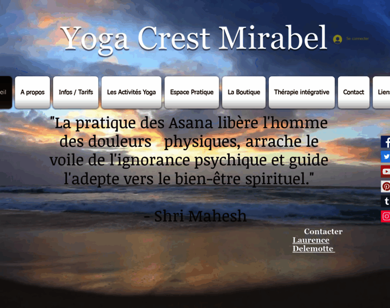 Yoga-crest-mirabel.com thumbnail