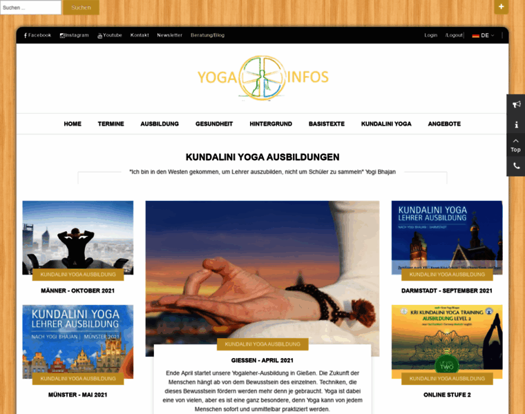 Yoga-infos.de thumbnail