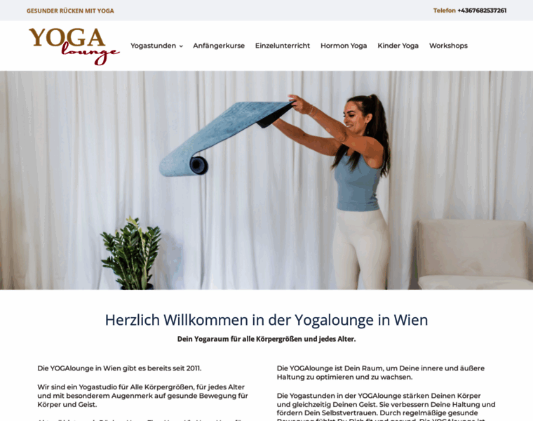 Yoga-lounge.at thumbnail