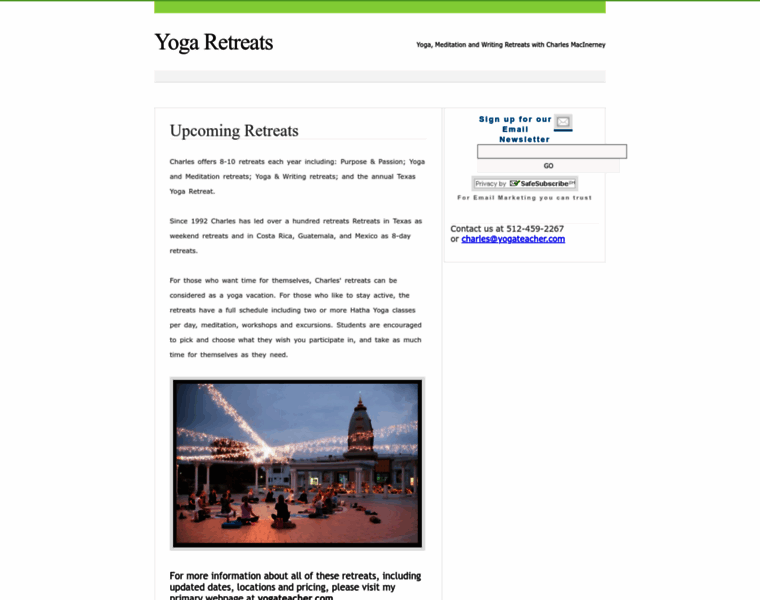 Yoga-retreats.com thumbnail