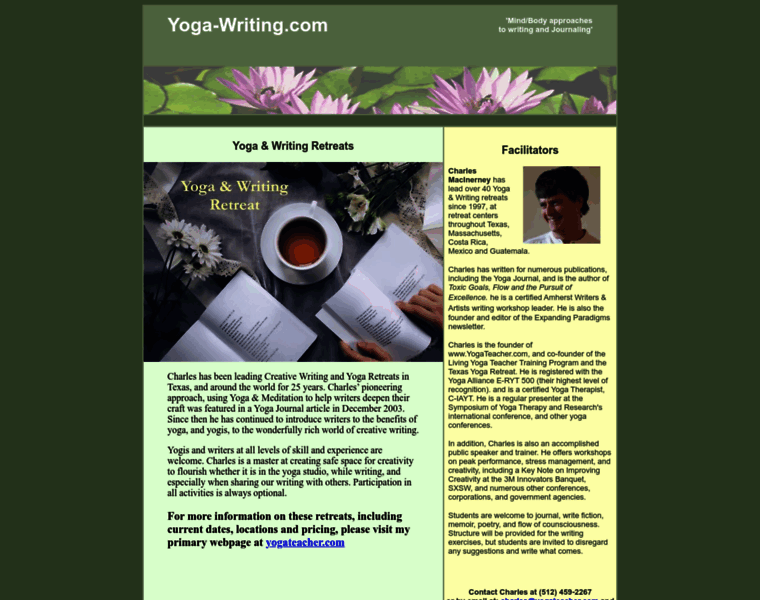 Yoga-writing.com thumbnail
