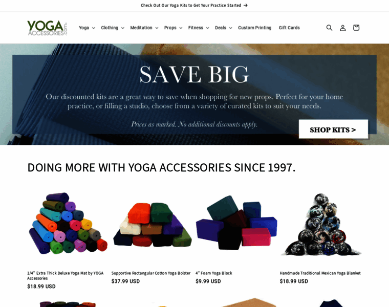 Yogaaccessories.com thumbnail