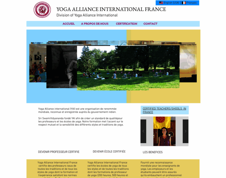 Yogaallianceinternationalfrance.com thumbnail